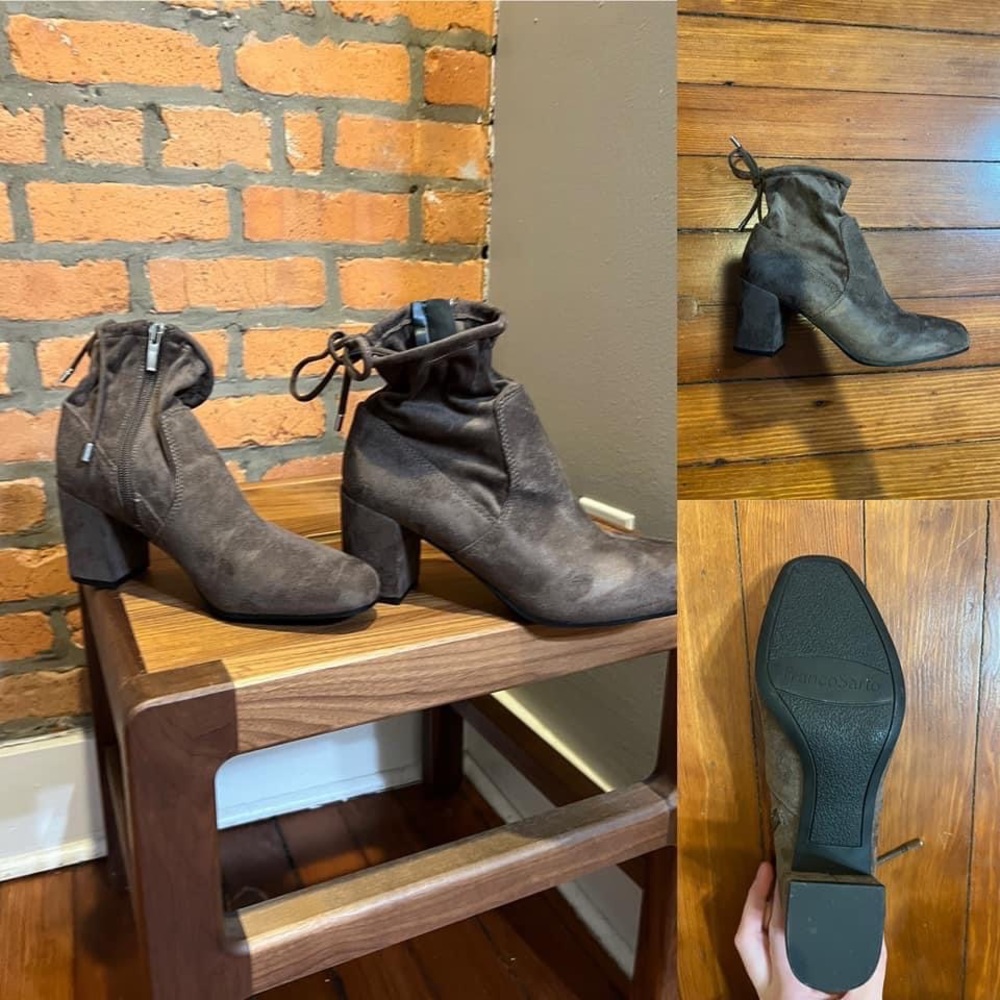 Franco Sarto brown heels
